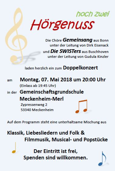 Konzertplakat Konzertplakat